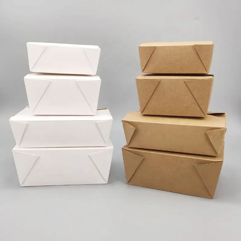 бумажные коробки пищевой крафт упаковка картон