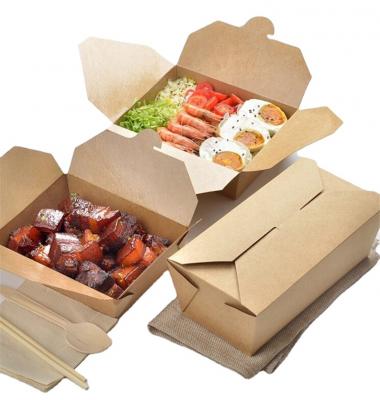 Устойчивая для смазки крафт-бумага пищи проводят контейнеры
