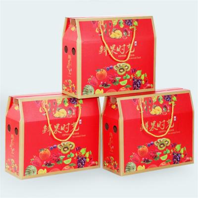 индивидуальные коробки из гофрированного картона с логотипом для упаковки фруктов