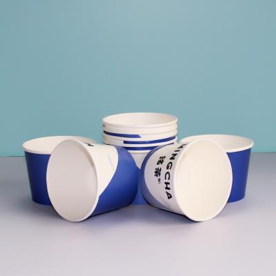 экологически чистые одноразовые бумажные миски для микроволновки с крышками для рисового супа