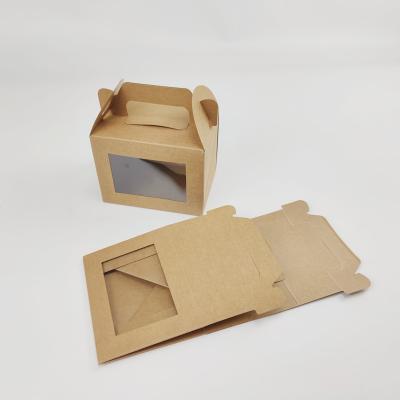 индивидуальная коробка для упаковки одноразовых тортов для обеда
