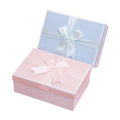 бант синий розовый день святого валентина's подарочные коробки упаковки
