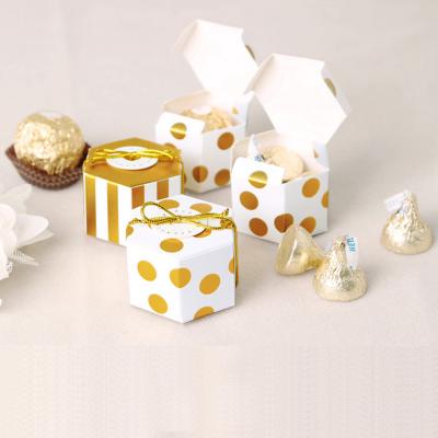 подарочная коробка с мини-шестиугольником, милая мультяшная коробка для упаковки шоколада
