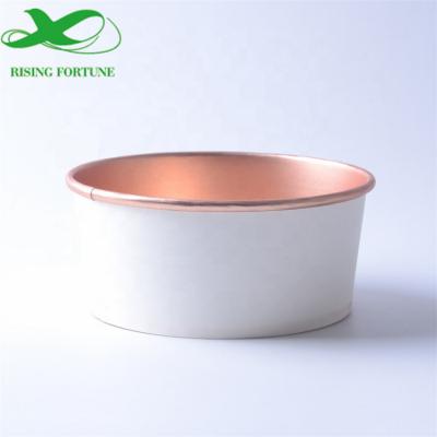 тарелка для супа из золотой алюминиевой фольги
